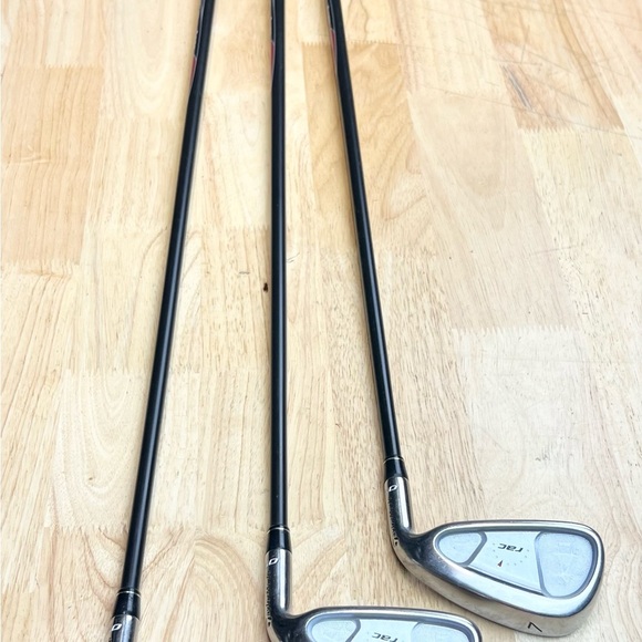 TaylorMade Black and Red Ultralite Golf Shafts Set 4,5 and 7 - Picture 7 of 9